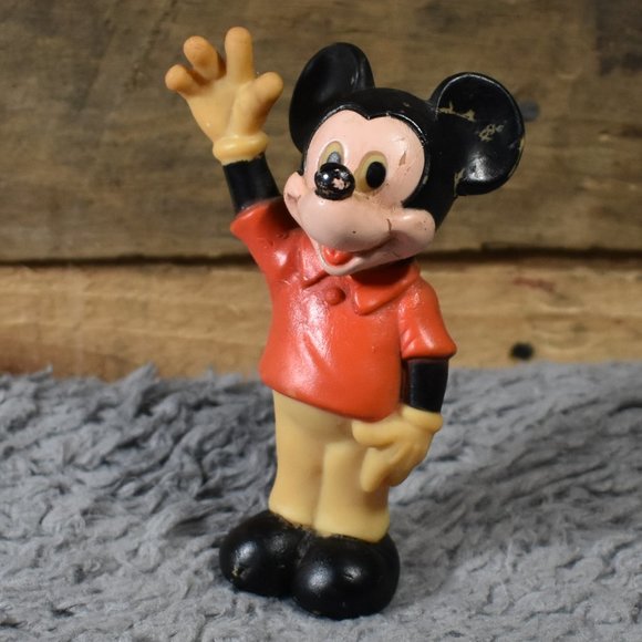 Disney Other - Vintage Rubber Disney Mickey Mouse Figuring